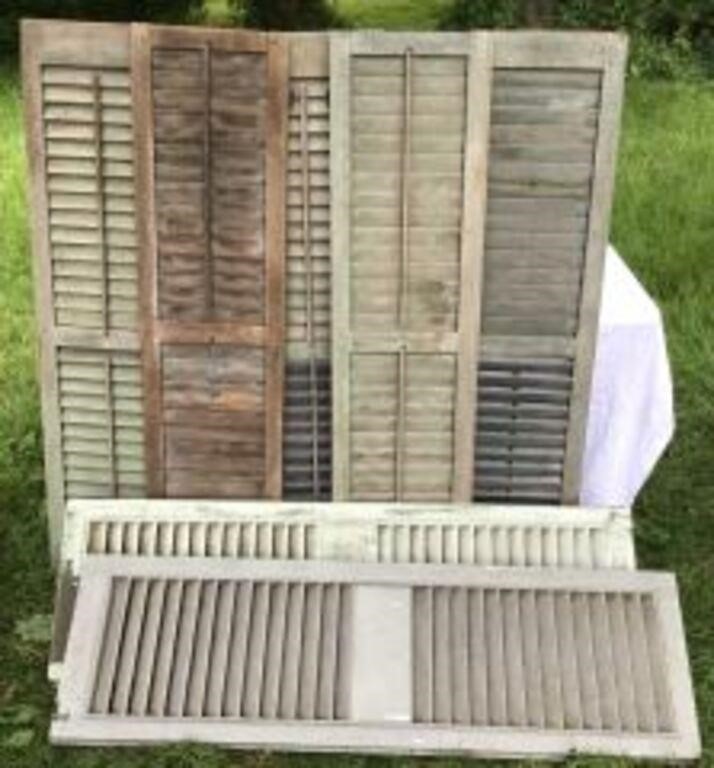 Vintage Wooden Shutters (7) Right from the Barn