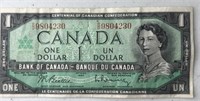 1967$1 Canada Obsolete Note