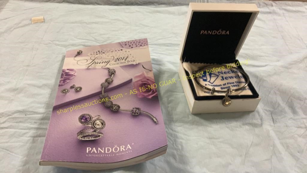 Pandora Bracelet & Book