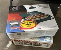 Pyrex Portable Casserole, Rival Skillet.