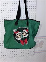 Vintage Micky & Minnie Mouse Tote