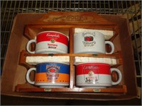 CAMPBELLS SOUP CUPS IN DISPLAY
