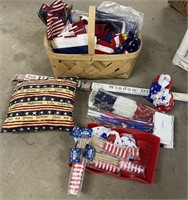 American Flags and Decorations