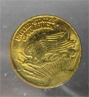 Miniature $20 Gold Coin St.Gaudens