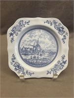 VINTAGE 7.5 INCH TULIP TIME JOHNSON BROS PLATE