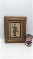 Framed Dr Made From Watch Parts By Girbird