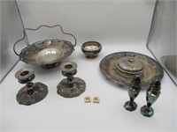 SELECTION OF SILVER PLATED ITEMS