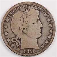 1910 Barber Half Dollar