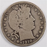 1910 Barber Half Dollar