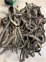 Heavy Horse Harness Leather Complete Set Incl