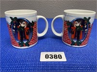 2 Santa Mugs