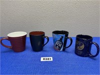 4 Misc. Mugs