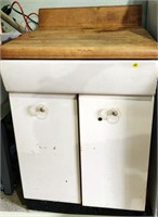Vintage American Kitchens Metal Cabinet