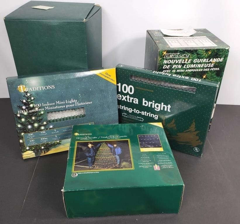 NEW & USED CHRISTMAS LIGHTS