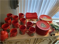 Christmas plates and mugs Germany