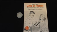 1963 Mattel Vac-U-Form (Vacuform) Instructions