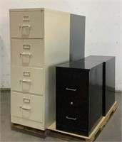 (4) Filing Cabinets