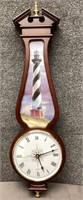 Cape Hatteras Lighthouse Banjo Clock