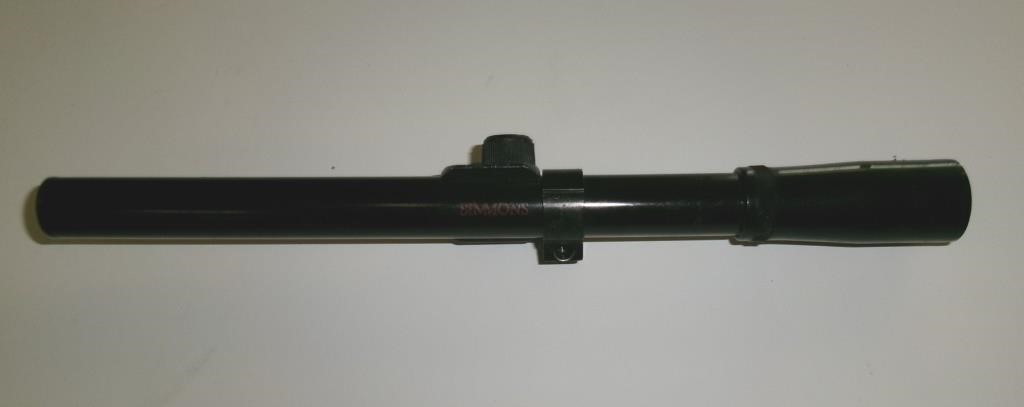 SIMMONS 4X15 SCOPE / MISSING 1 RING