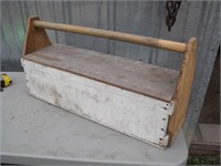 Carpenter Tool Box, measures 27x8x13