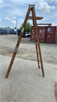 Werner 8’ Wooden Step Ladder