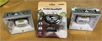 Lot of 3 NEW Headlamps