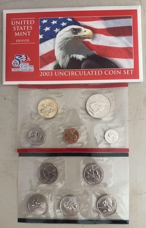 2003-D UNITED STATES MINT UNCIRCULATED COIN SET