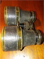Vintage Field Glasses with Parts of Case in Fair