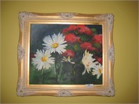 Oil on Canvas in Beautiful Frame 27 x 31 Local*