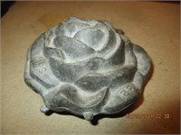 Vtg. Rose Lead Mold