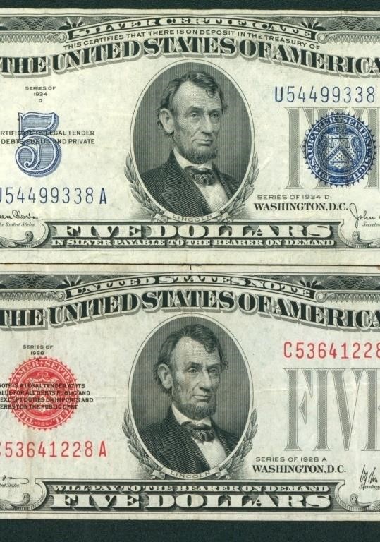 Currency Collector Paper Currency 7/9/24