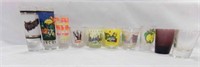 (10) Liqueur Shot Glasses - (2) Cancun