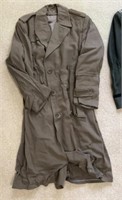 Military trench coat