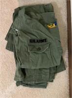 Military US Army shirt and pant set