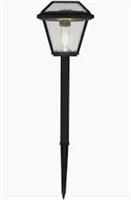 Warrenton 13 Lumens Black Led Outdoor Solar Path