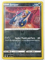 Pokémon Card 116/196 Seviper Lost Origin Rev Holo!