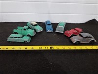 Vintage Tootsietoy Toy Car lot