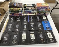 36 VHS tapes