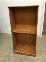 Melamine Bookcase Wood Texture with 2 Adjustable