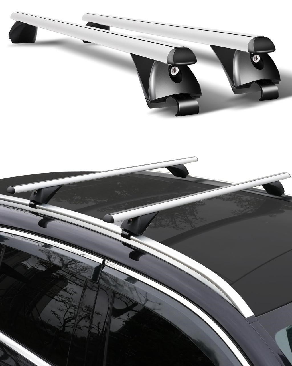 Car Roof Rack Cross Bars 49  Thick Aluminum