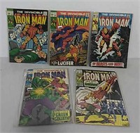 5 Marvel comics group the invincible Iron man