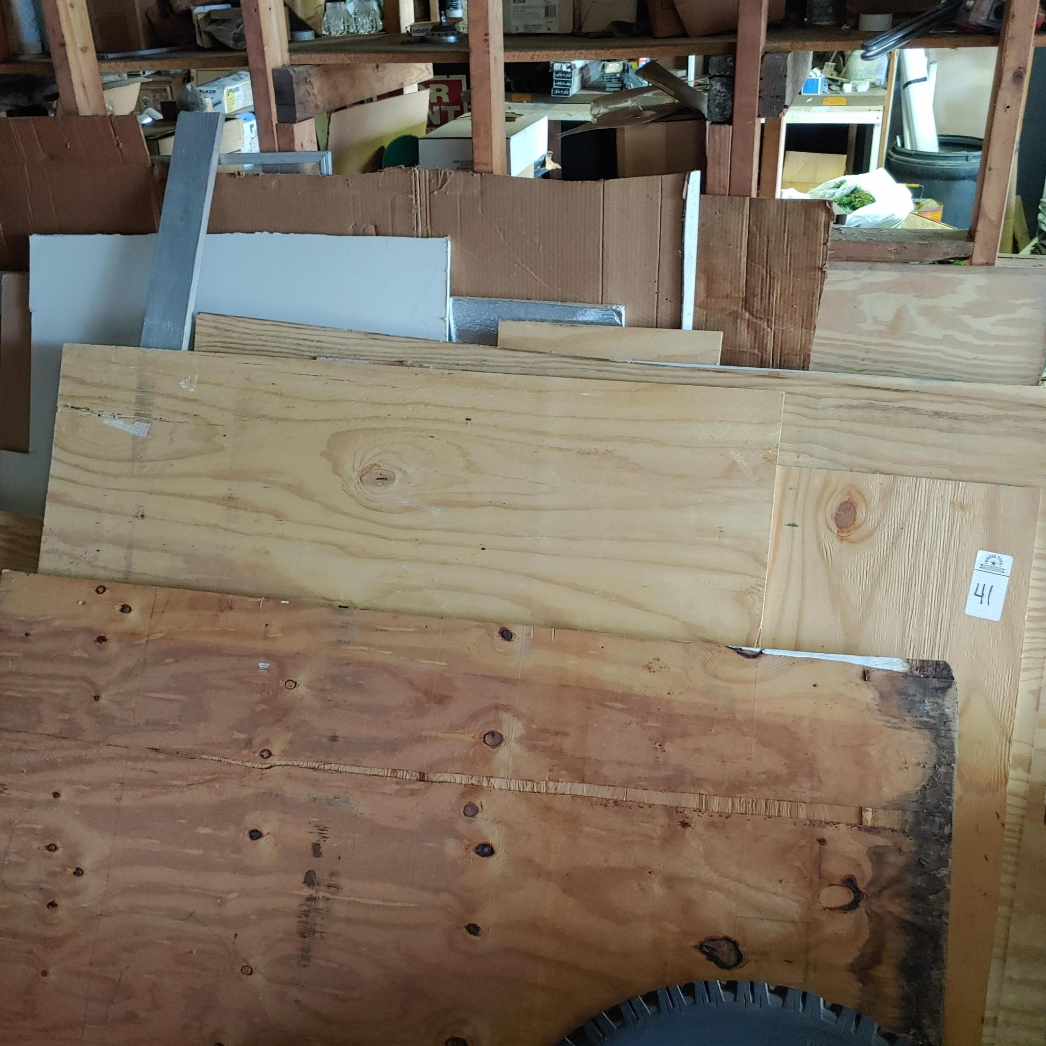 MISC. PLYWOOD, LUMBER