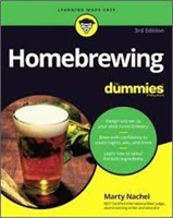 Homebrewing for Dummies by Marty Nachel Paperback