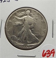 1923-S Walking Liberty half dollar.