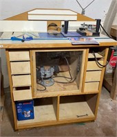 Rockler Router Cabinet with Bosch Router