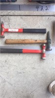 Three hammers