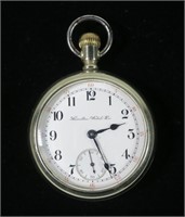 Hamilton 17-jewel 924 grade open face pocket watch