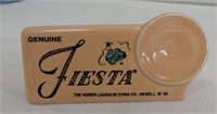 Fiesta Post 86 shelf sign, apricot