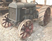 Fordson tractor on steel