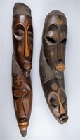 DECORATIVE AFRICAN MASKS